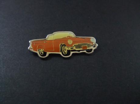 Ford Thunderbird Cabriolet 1954, oranje